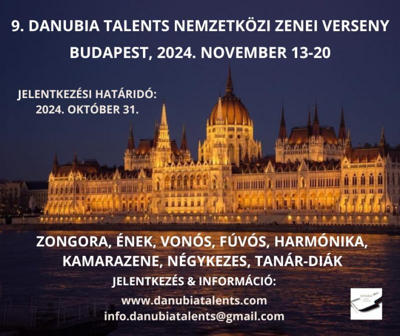 IX. Danubia Talents  Internatonal Music Competition